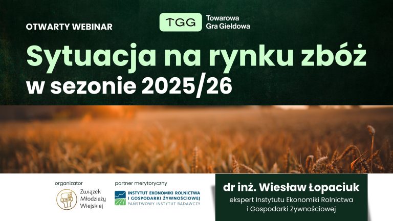 Sytuacja na rynku zbóż w sezonie 2025/26